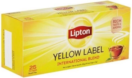 Picture of Lipton Tea - Yellow Label 25 x 2g