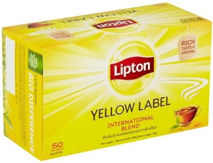 Picture of Lipton Tea - Yellow Label 50 x 2g
