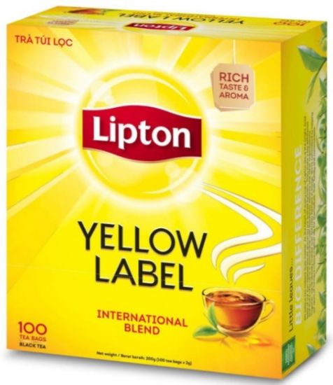 Picture of Lipton Tea - Yellow Label 100 x 2g