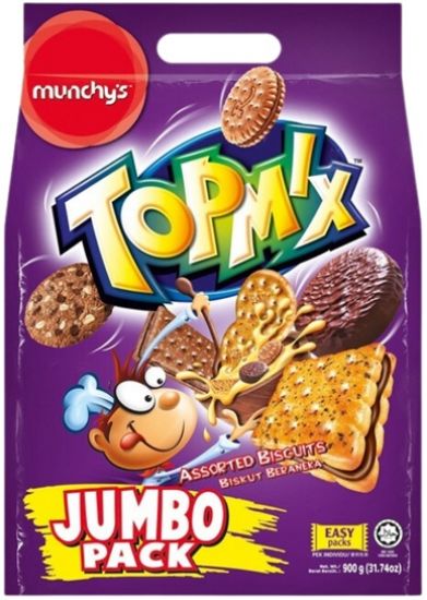 Picture of Munchy Assorted Cracker - Topmix Big Value 900g