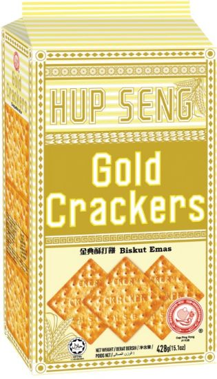 Picture of Hup Seng Ping Pong Cracker - Gold Cream Cracker 428g