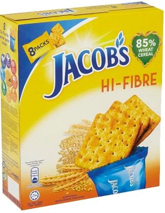 Picture of Jacob Cracker - High Fibre Multipack 8 x 27g(216g)