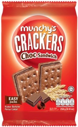 Picture of Munchy Sandwich Biscuit - Chocolate 258g