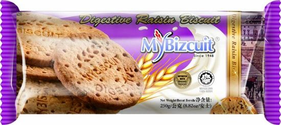 Picture of MyBizcuit Digestives Biscuit - Raisin 250g