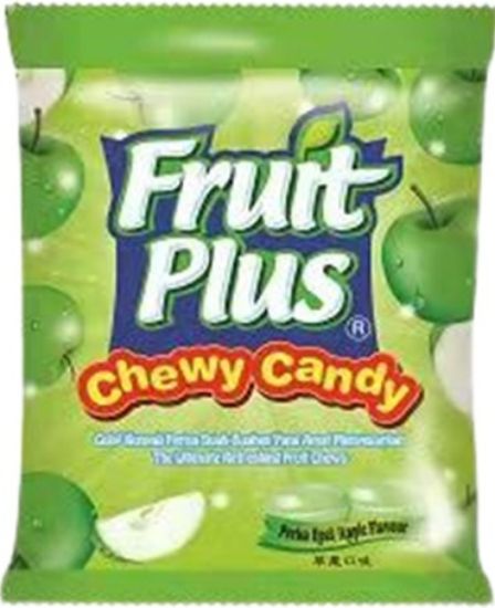 Picture of Fruit Plus Chewy Candy - Green Apple 120g