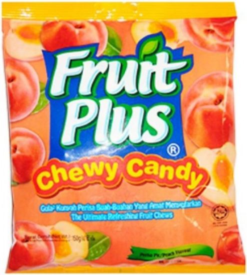 Picture of Fruit Plus Chewy Candy - Peach 120g