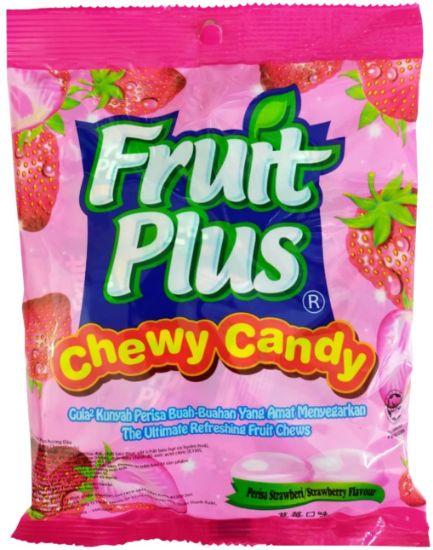 Picture of Fruit Plus Chewy Candy - Strawberry 120g