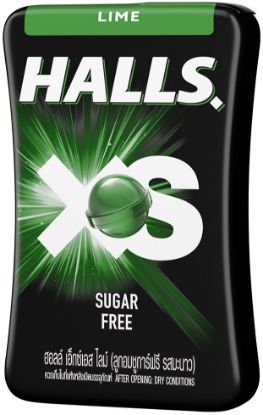 Picture of Halls XS Sugar Free - Lime 25pcs(13.8g)