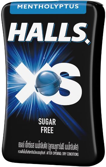 Picture of Halls XS Sugar Free - Menthol 25pcs(13.8g)