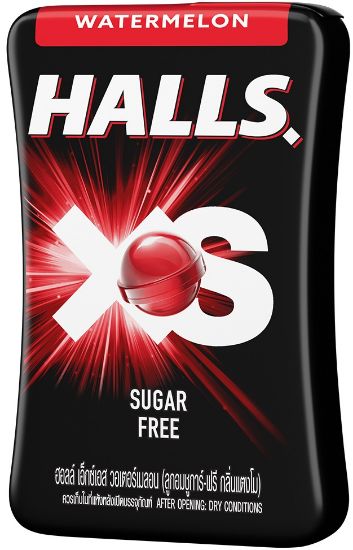 Picture of Halls XS Sugar Free - Watermelon 25pcs(13.8g)