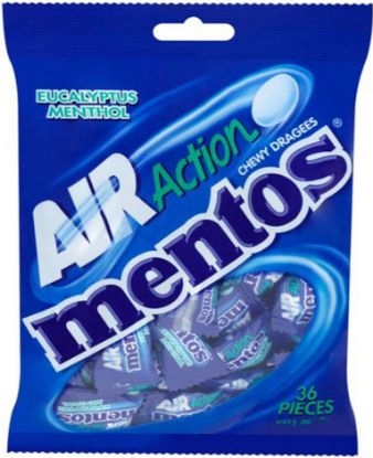 Picture of Mentos Bag Menthol Mint 36pcs