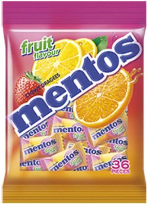 Picture of Mentos Bag Mix Fruits 36pcs