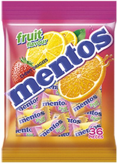 Picture of Mentos Bag Mix Fruits 36pcs