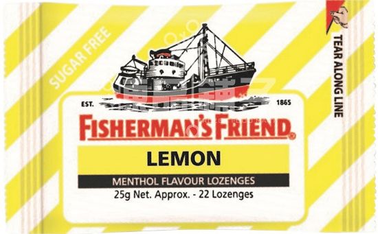 Picture of Fisherman Friend Sugar Free - Lemon 25g