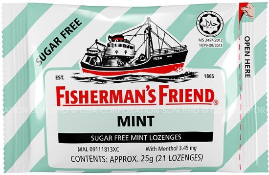 Picture of Fisherman Friend Sugar Free - Mint 25g