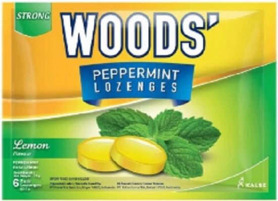 Picture of Woods Peppermint Drops - Lemon 15g