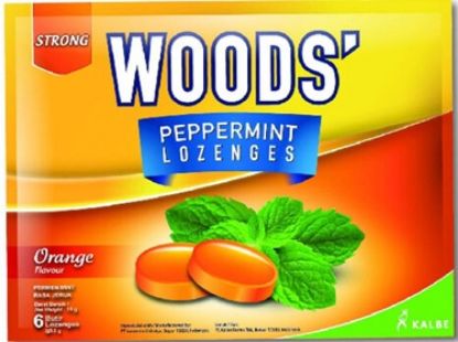 Picture of Woods Peppermint Drops - Orange 15g