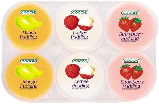 Picture of Cocon Nata Pudding (Mixed) 6 x 80g