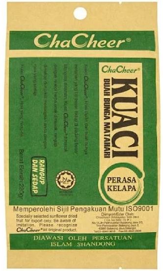 Picture of ChaCheer Sunflower Seed - Coconut 220g
