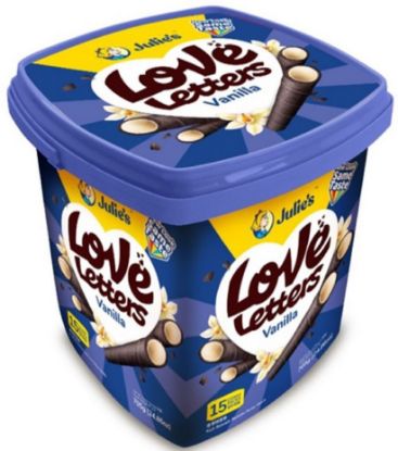 Picture of Julie Love Letters - Vanilla 15 x 47g (705g)