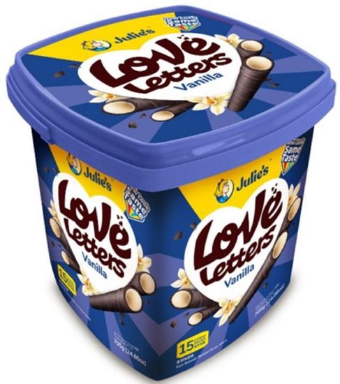 Picture of Julie Love Letters - Vanilla 15 x 47g (705g)