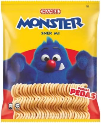 Picture of Mamee Snack - Monster Snek Mi Hot & Spicy 8 x 25g