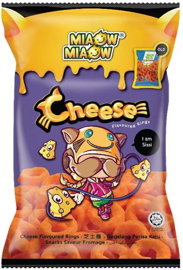 Picture of Miaow Miaow Snack - Cheese Ring 60g