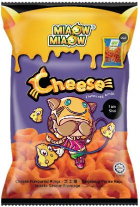 Picture of Miaow Miaow Snack - Cheese Ring 150g