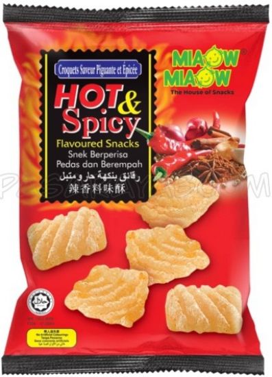 Picture of Miaow Miaow Snack - Hot & Spicy 50g