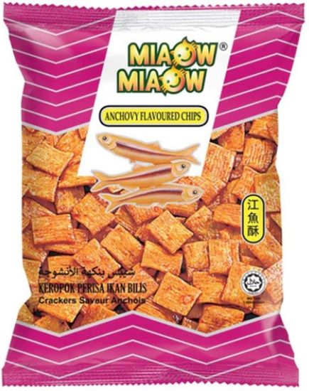 Picture of Miaow Miaow Snack - Anchovy 80g