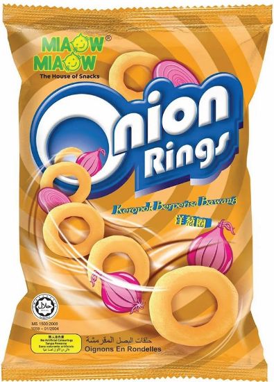 Picture of Miaow Miaow Snack - Onion Rings 60g