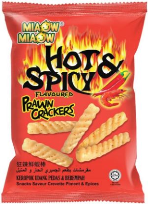 Picture of Miaow Miaow Snack - Prawn Hot & Spicy 60g