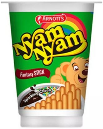 Picture of Nyam Nyam Fantasy Stick Choco Rainbow 22.5g