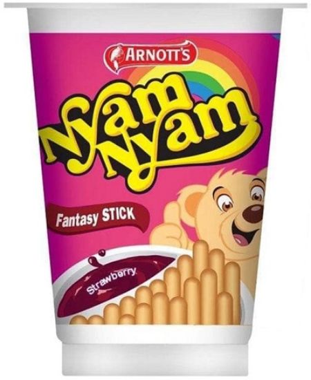 Picture of Nyam Nyam Fantasy Stick Strawberry 25g