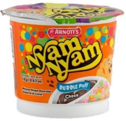 Picture of Nyam Nyam Rice Crispy Stick Bubble Puff Choco 18g