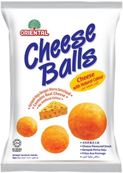 Picture of Oriental Snack - Cheese Ball 60g