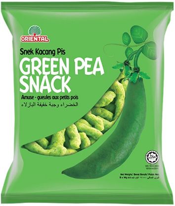 Picture of Oriental Snack - Green Pea Family Pack 8 x 14g