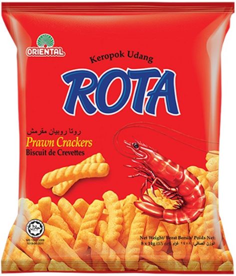 Picture of Oriental Snack - Rota Prawn Family Pack 8 x 14g