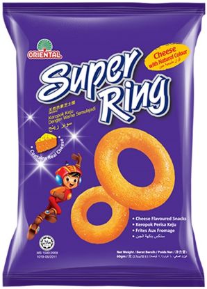 Picture of Oriental Snack - Super Ring Cheese 60g