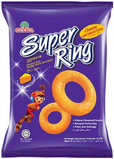 Picture of Oriental Snack - Super Ring Cheese 60g