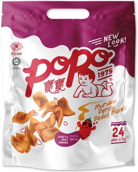 Picture of Popo Muruku Fish - Sweet & Spicy 24 x 12g