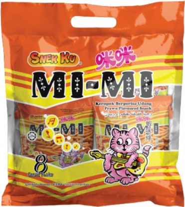 Picture of Snekku Mimi Prawn Flavoured - Family Pack 8 x 20g