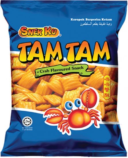 Picture of Snekku Tam Tam Crab Flavoured 70g