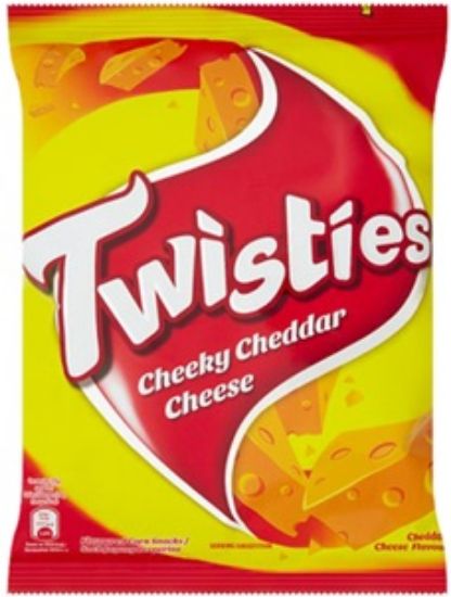 Picture of Twisties Corn Snacks - Cheddar Cheese 60g