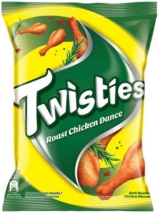Picture of Twisties Corn Snacks - Roast Chicken Dance 60g