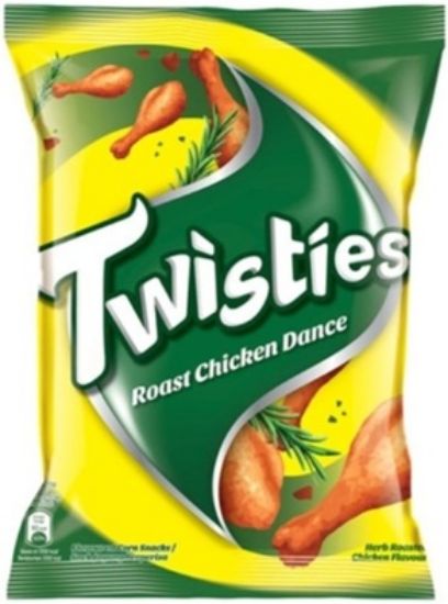 Picture of Twisties Corn Snacks - Roast Chicken Dance 60g