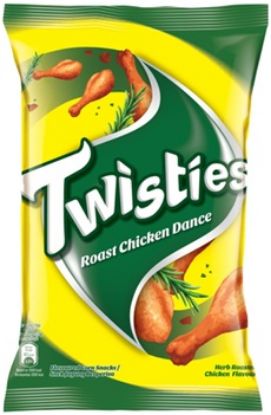 Picture of Twisties Corn Snacks - Roast Chicken Dance 140g