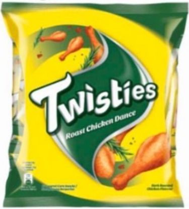 Picture of Twisties Corn Snacks - Roast Chicken Dance Multi Pack 8 x 15g