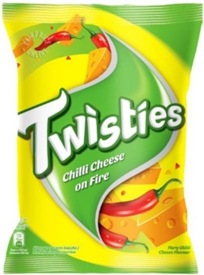 Picture of Twisties Corn Snacks - Chili Cheese 60g