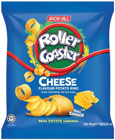 Picture of Jack 'N Jill Roller Coaster - Cheese 60g